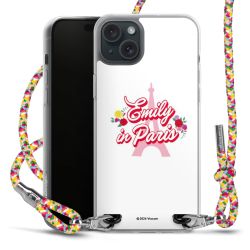 New Carry Case Transparent Stoff colourful/silber