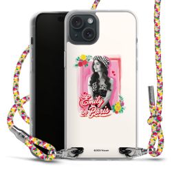 New Carry Case Transparent Stoff colourful/silber