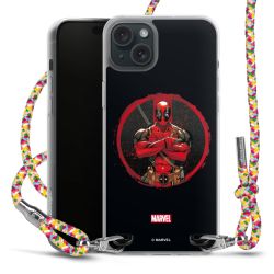 New Carry Case Transparent Stoff colourful/silber