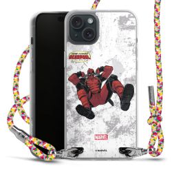 New Carry Case Transparent Stoff colourful/silber