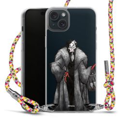 New Carry Case Transparent Stoff colourful/silber