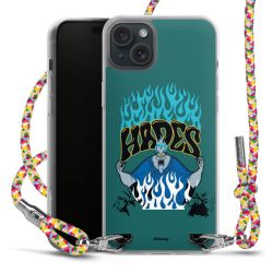 New Carry Case Transparent Stoff colourful/silber