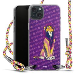 New Carry Case Transparent Stoff colourful/silber