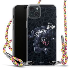 New Carry Case Transparent Stoff colourful/silber