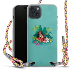 New Carry Case Transparent Stoff colourful/silber