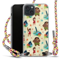 New Carry Case Transparent Stoff colourful/silber