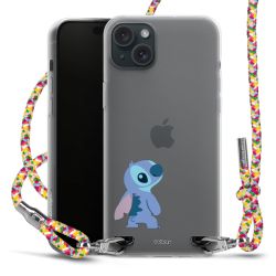 New Carry Case Transparent Stoff colourful/silber