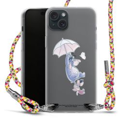 New Carry Case Transparent Stoff colourful/silber