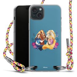 New Carry Case Transparent Stoff colourful/silber