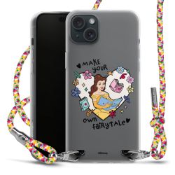 New Carry Case Transparent Stoff colourful/silber