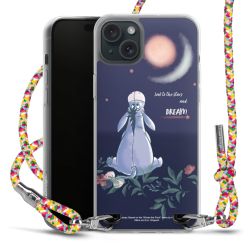 New Carry Case Transparent Stoff colourful/silber