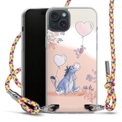 New Carry Case Transparent Stoff colourful/silber