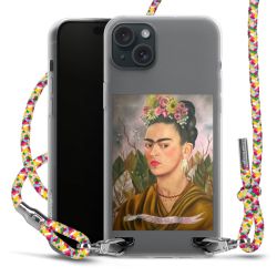 New Carry Case Transparent Stoff colourful/silber