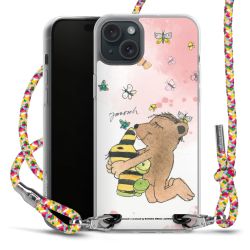 New Carry Case Transparent Stoff colourful/silber