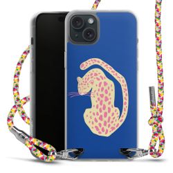 New Carry Case Transparent Stoff colourful/silber