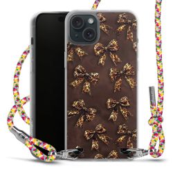 New Carry Case Transparent Stoff colourful/silber