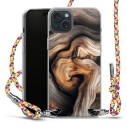 New Carry Case Transparent Stoff colourful/silber