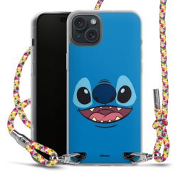 New Carry Case Transparent Stoff colourful/silber