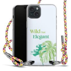 New Carry Case Transparent Stoff colourful/silber