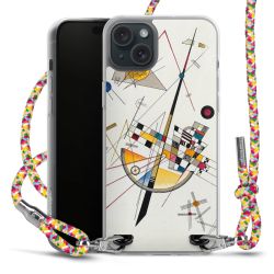 New Carry Case Transparent Stoff colourful/silber