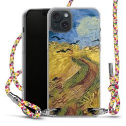 New Carry Case Transparent Stoff colourful/silber