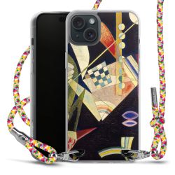 New Carry Case Transparent Stoff colourful/silber