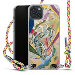 New Carry Case Transparent Stoff colourful/silber