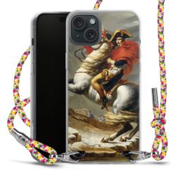 New Carry Case Transparent Stoff colourful/silber