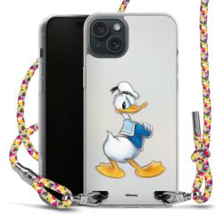 New Carry Case Transparent Stoff colourful/silber