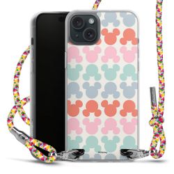 New Carry Case Transparent Stoff colourful/silber