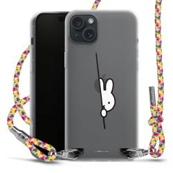 New Carry Case Transparent Stoff colourful/silber