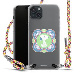 New Carry Case Transparent Stoff colourful/silber