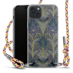 New Carry Case Transparent Stoff colourful/silber