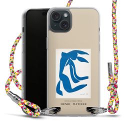 New Carry Case Transparent Stoff colourful/silber