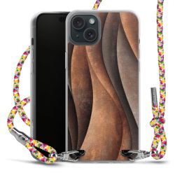 New Carry Case Transparent Stoff colourful/silber