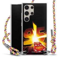 New Carry Case Transparent Stoff colourful/silber