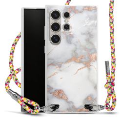 New Carry Case Transparent Stoff colourful/silber