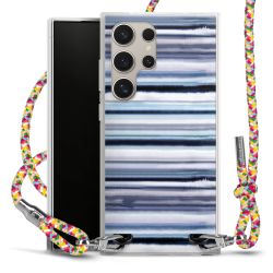 New Carry Case Transparent Stoff colourful/silber