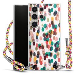 Carry Case Transparent Fabric colourful