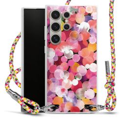 Carry Case Transparent Fabric colourful