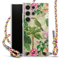 Carry Case Transparent Fabric colourful