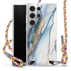 New Carry Case Transparent Stoff colourful/silber