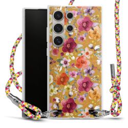 Carry Case Transparent Fabric colourful