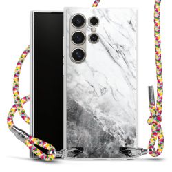 New Carry Case Transparent Stoff colourful/silber