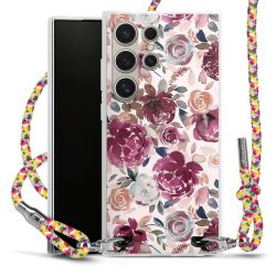 Carry Case Transparent Fabric colourful