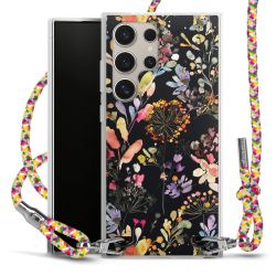 Carry Case Transparent Fabric colourful