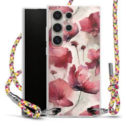 Carry Case Transparent Fabric colourful