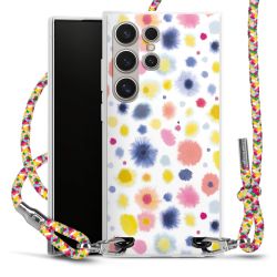 Carry Case Transparent Fabric colourful