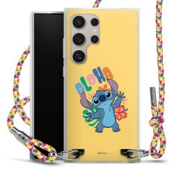 New Carry Case Transparent Stoff colourful/silber