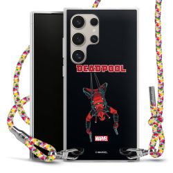 New Carry Case Transparent Stoff colourful/silber